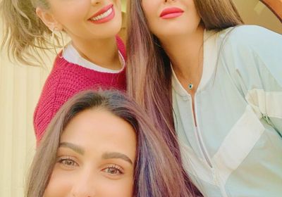 مي سليم تحتفل بالعام الجديد مع شقيقاتها بهذه الطريقة (فيديو)