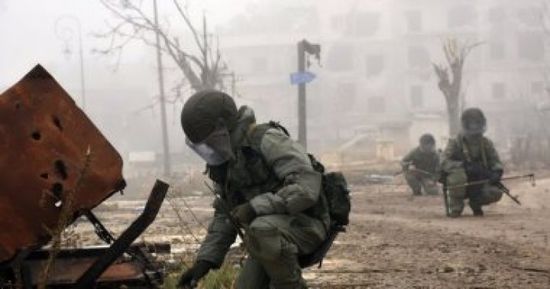 المصالحة الروسي فى سوريا: الإرهابيين يحضرون لمحاكاة هجوم كيميائى