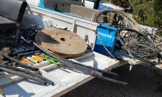 أجهزة الأمن تفتش عن "كابلات مسروقة" في حصوين