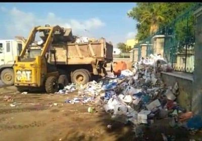 "الانتقالي" يدشن حملة نظافة أسبوعية في خورمكسر (صور)