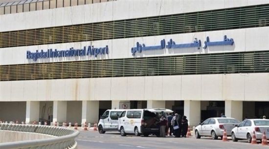 توقف حركة الملاحة الجوية في مطار بغداد الدولي