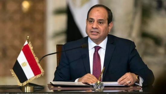 الرئيس المصري: لابد من موقف حازم تجاه الدول التي تدعم الإرهاب