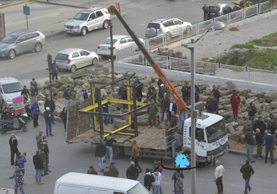  محافظ بيروت يقرر إزالة مجسم لـ"نجمة داوود" من وسط العاصمة اللبنانية