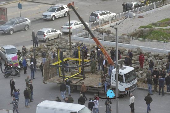  محافظ بيروت يقرر إزالة مجسم لـ"نجمة داوود" من وسط العاصمة اللبنانية