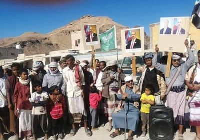 بالاحتجاجات والمسيرات.. أبناء جردان يطالبون بعودة النخبة الشبوانية