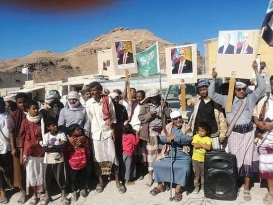 بالاحتجاجات والمسيرات.. أبناء جردان يطالبون بعودة النخبة الشبوانية