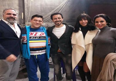 نسرين أمين تنشر أول صورة لفريق عمل فيلم "يوم 13"