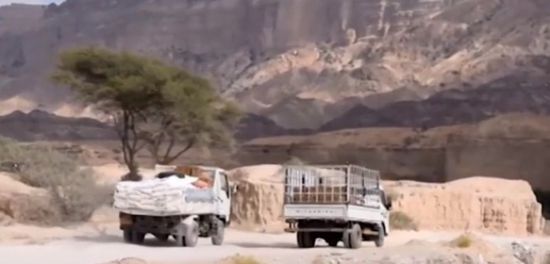 مساعدات إغاثية من الإمارات لأهالي الروضة بشبوة