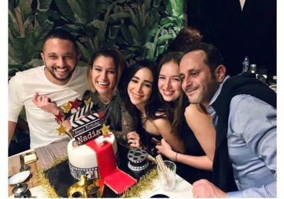 نادية خيري تحتفل بعيد ميلادها (صور)