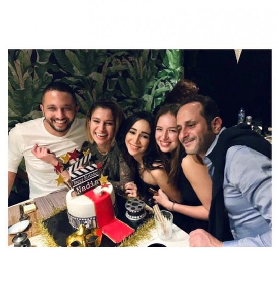 نادية خيري تحتفل بعيد ميلادها (صور)