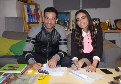 بعد مي عمر وتامر عاشور.. عمرو سعد يتعاقد مع سارة الطباخ على إدارة أعماله