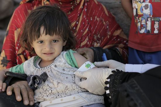 يونيسيف: فحص سوء التغذية لدى 31 ألف طفل بالضالع