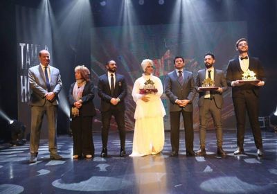 بعد موسوعة جينيس.. وزير الشباب والرياضة يكرم تامر حسني (صور)