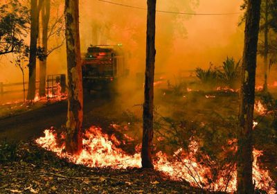 طوارئ باستراليا نتيجة حرائق غابات ولاية "نيو ساوث"