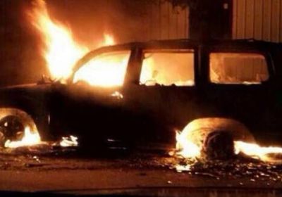  إحراق سيارة دبلوماسي تركي في اليونان