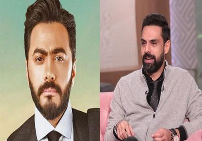 تامر حسني يهنئ أمير طعمية على مسرحيته الجديدة "عطل فني"