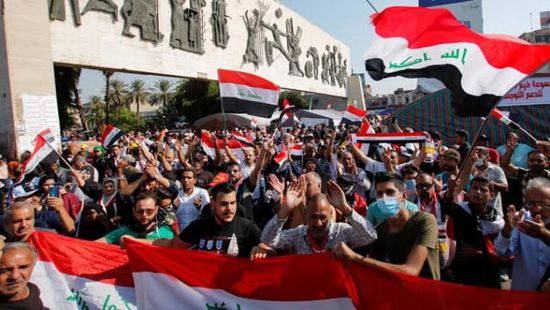 تجدد الاحتجاجات في العراق‎ ومتظاهرون يقطعون الطرقات