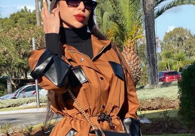 دنيا بطمة تشارك جمهورها بصور أحدث إطلالتها 