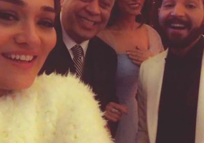 بالصور.. راندا البحيري بصحبة محمود حجازي وأشرف زكي من كواليس "الأخ الكبير"