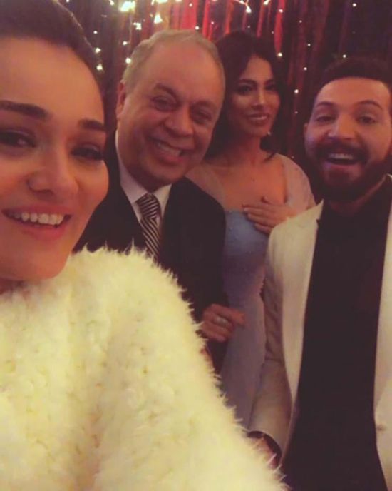 بالصور.. راندا البحيري بصحبة محمود حجازي وأشرف زكي من كواليس "الأخ الكبير"