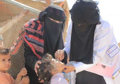 يونيسف تعلن وصول حملتها ضد شلل الأطفال إلى مأرب