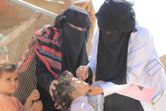 يونيسف تعلن وصول حملتها ضد شلل الأطفال إلى مأرب