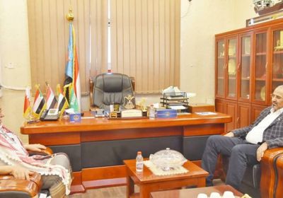 الرئيس الزُبيدي يناقش الدعم العسكري للجبهات في مواجهة الحوثي