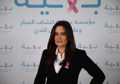 بعد زيارتها لمستشفى بهية.. رشا مهدي تشيد بمحاربات السرطان