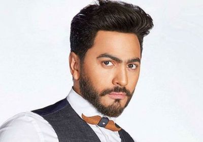 تامر حسني :فيلم "مش أنا" ينتمي لنوعية الكوميديا السوداء