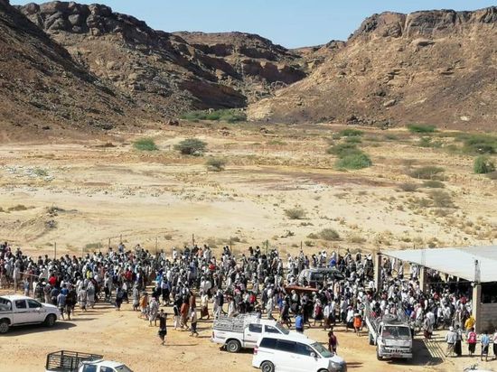 أبناء شبوة يشيعون يسلم حبتور إلى مثواه الأخير (صور)