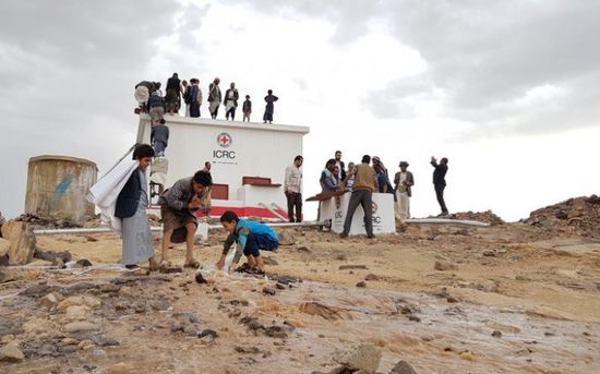 الصليب الأحمر: أكثر من 17 مليون يمني بحاجة إلى خدمات الصرف الصحي