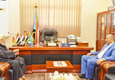 الزُبيدي يناقش آخر مستجدات الأوضاع في العاصمة عدن