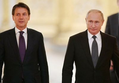 الرئيس الروسي يناقش تطورات الأوضاع في ليبيا مع رئيس الوزراء الإيطالي