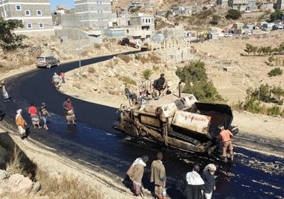 المشروع يموله مغتربون.. لجنة تطوير طريق "اليزيدي &ndash; رباط": صحف الشرعية تروج شائعات