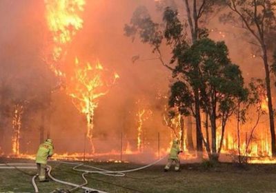 استراليا تستدعي عناصر الجيش للمكافحة في حرائق الغابات