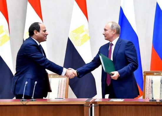 الرئيس المصري ونظيره الروسي يتفقان على ضرورة وضع حد للتدخلات الخارجية في ليبيا