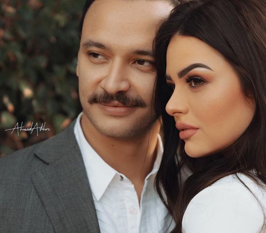 هنادي مهنا تنشر الصور الأولى لخطوبتها من أحمد خالد صالح