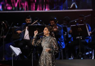 أنغام تتألق في حفل ياسر بو على بالسعودية (صور)