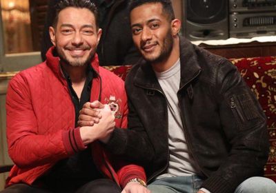 أحمد زاهر ينشر أول صور تجمعه بـ محمد رمضان في كواليس "البرنس"