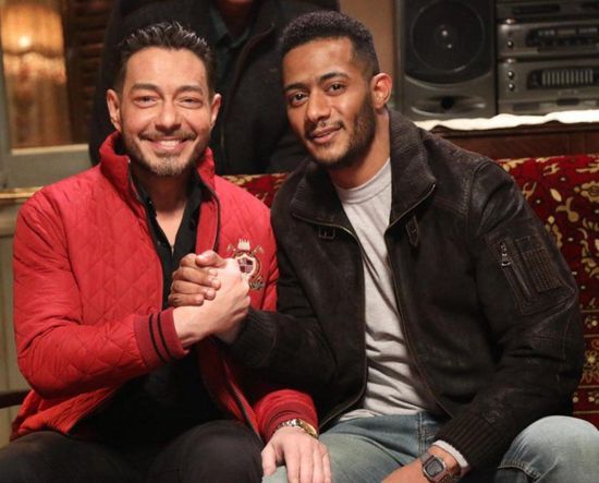 أحمد زاهر ينشر أول صور تجمعه بـ محمد رمضان في كواليس "البرنس"