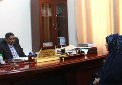 محافظ حضرموت يدعو "انترسوس" إلى توسيع نشاطها الإغاثي