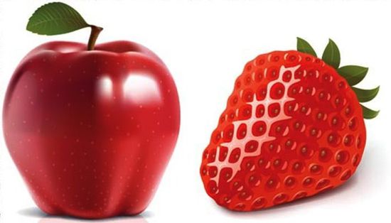 دراسة.. التفاح والفراولة يقللان عملية الشيخوخة