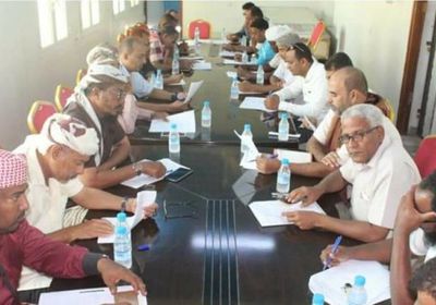 "تنفيذي الشحر" يبحث خطته للعام المقبل