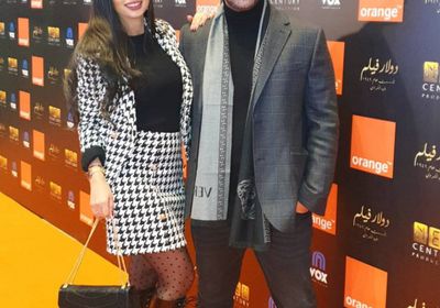 فرح علي تهنئ زوجها محمد عبدالمعطي على فيلم "الفلوس" (صورة)