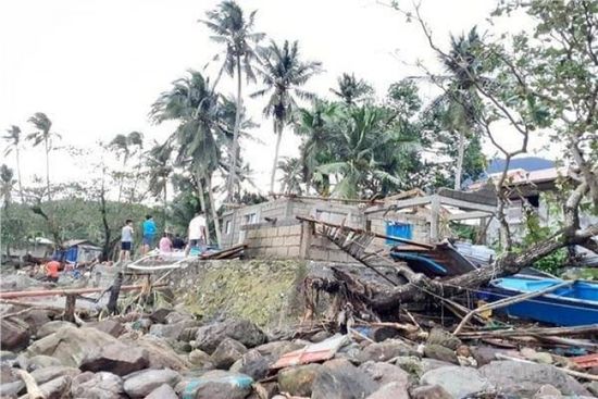ارتفاع حصيلة ضحايا الإعصار "فانفون" بالفلبين إلى 50 قتيلا