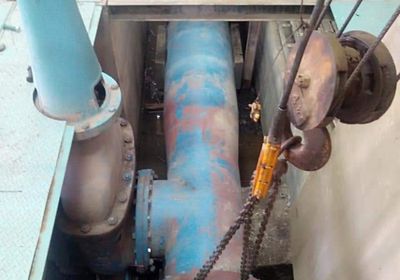 استئناف ضخ المياه لخور مكسر والتواهي وكريتر