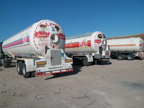 التحفظ على 3 ناقلات غاز قبل تهريب حمولتها