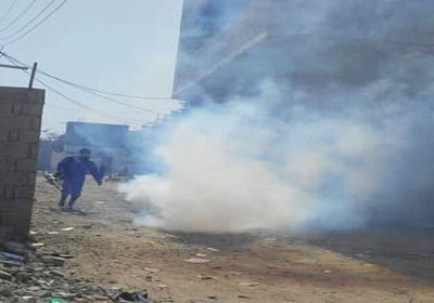 حملة رش ضبابي ويرقي لمكافحة حمى الضنك في تبن