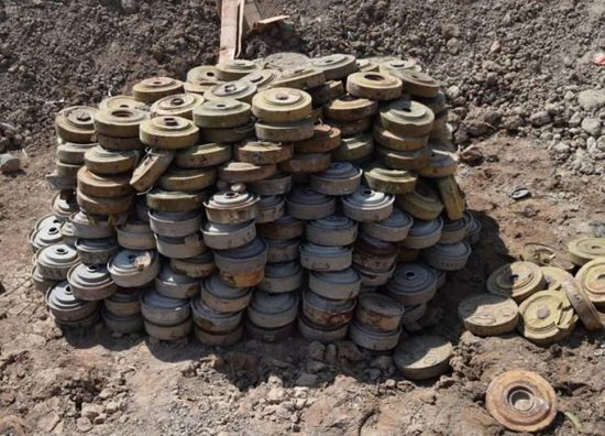 مسام يودع 2019 بانتزاع 1600 لغم خلال أسبوع