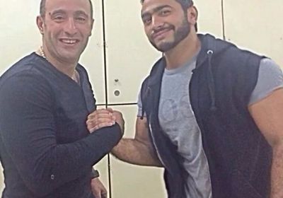 أحمد السقا يهنئ تامر حسني على فيلم "الفلوس"
